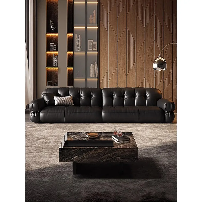 Leather sofa modern simple French medieval style sofa
Leather sofa modern simple French medieval style sofa