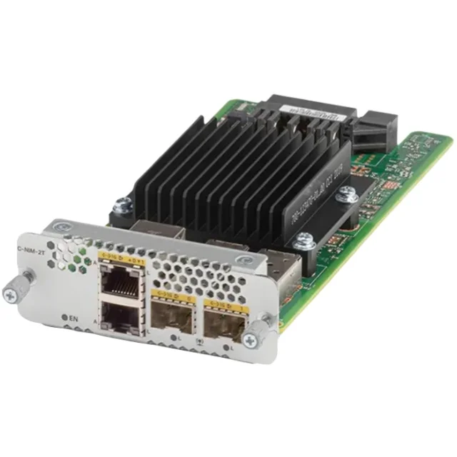 Cisc o C-NIM-2T Network Switch Module 2-port 1ge Sfp Nim Module Network Interface Module
Cisc o C-NIM-2T Network Switch Module 2-port 1ge Sfp Nim Module Network Interface Module