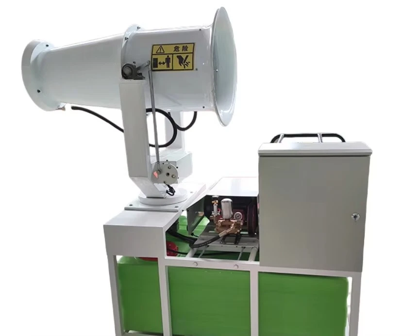 30m High Pressure Electric Fog Cannon With Metal Construction For Dust Suppression Noise Reduction & Fine Misting
30m High Pressure Electric Fog Cannon With Metal Construction For Dust Suppression Noise Reduction & Fine Misting