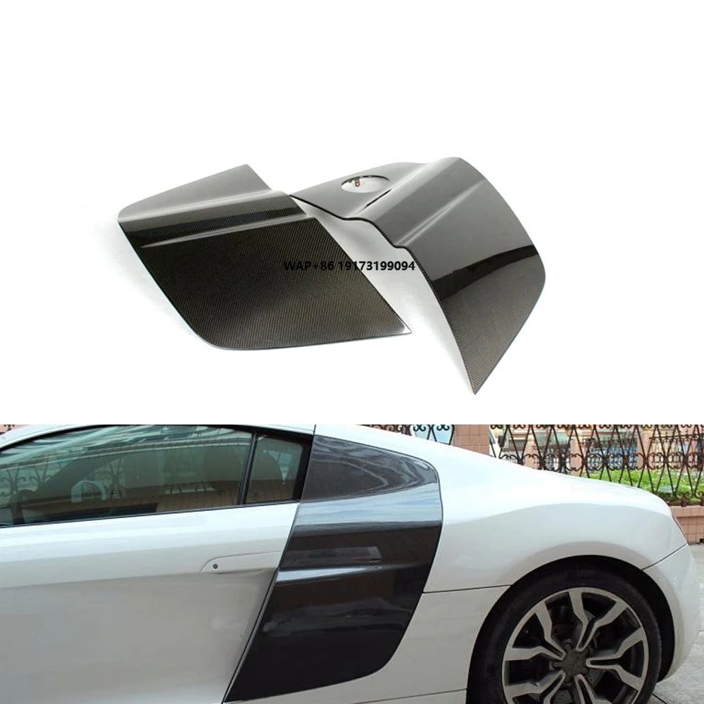 Накладки на боковые крылья из карбона для R8 V8 V10
Накладки на боковые крылья из карбона для R8 V8 V10