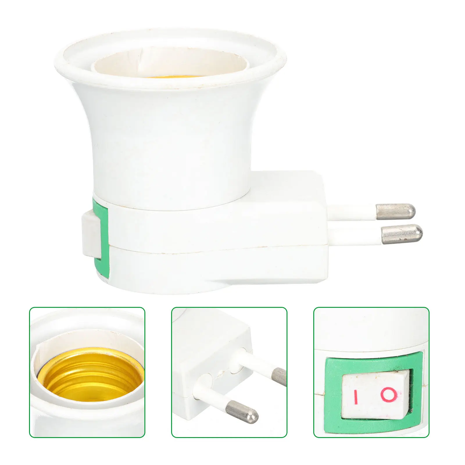 Комплект из 2 шт. адаптеров-переходников E27 для ламп, легкая установка, настенный светильник, подключение Plug & Play, конвертер для цоколя E27, патрон для лампочки
Комплект из 2 шт. адаптеров-переходников E27 для ламп, легкая установка, настенный светильник, подключение Plug & Play, конвертер для цоколя E27, патрон для лампочки