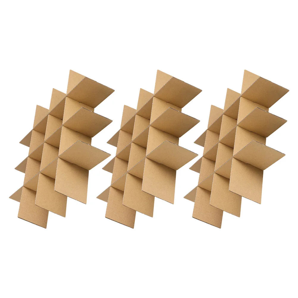 18 Pcs Shipping Carton Dividers Glass Packing Kits Moving Boxes for Glasses Cardboard Corrugated Paper Dish
18 Pcs Shipping Carton Dividers Glass Packing Kits Moving Boxes for Glasses Cardboard Corrugated Paper Dish