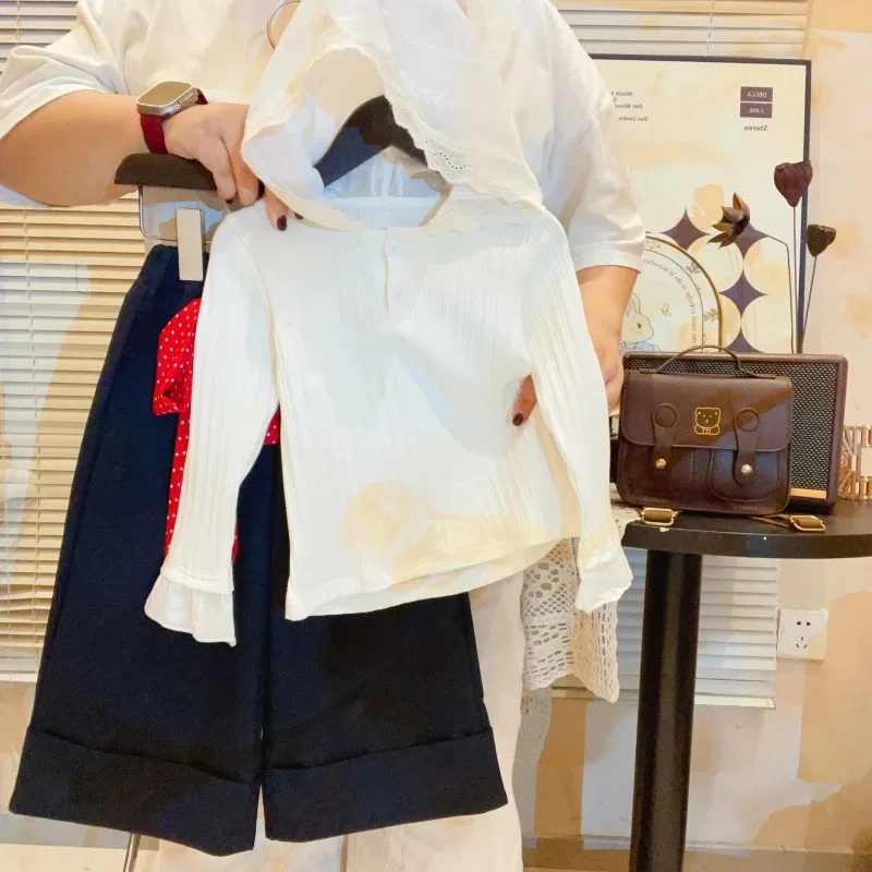 Girls' Outfit New Autumn Style Baby Stylish Hooded Lace Long Sleeve Top Casual Pants Two-Piece Set31135
Girls' Outfit New Autumn Style Baby Stylish Hooded Lace Long Sleeve Top Casual Pants Two-Piece Set31135