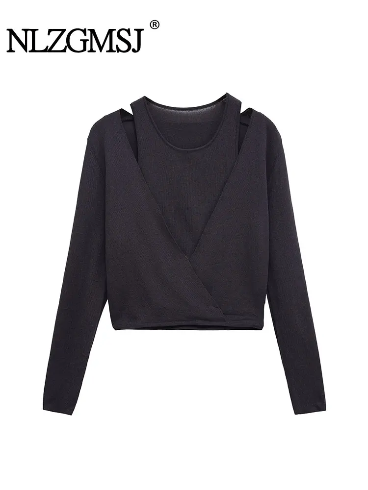 NLZGMSJ Casual Women Pullover Sweater Solid O-Neck Long Sleeve Fold Knitted Straight Sweater New Fashion Spring Autumn Sweater
NLZGMSJ Casual Women Pullover Sweater Solid O-Neck Long Sleeve Fold Knitted Straight Sweater New Fashion Spring Autumn Sweater