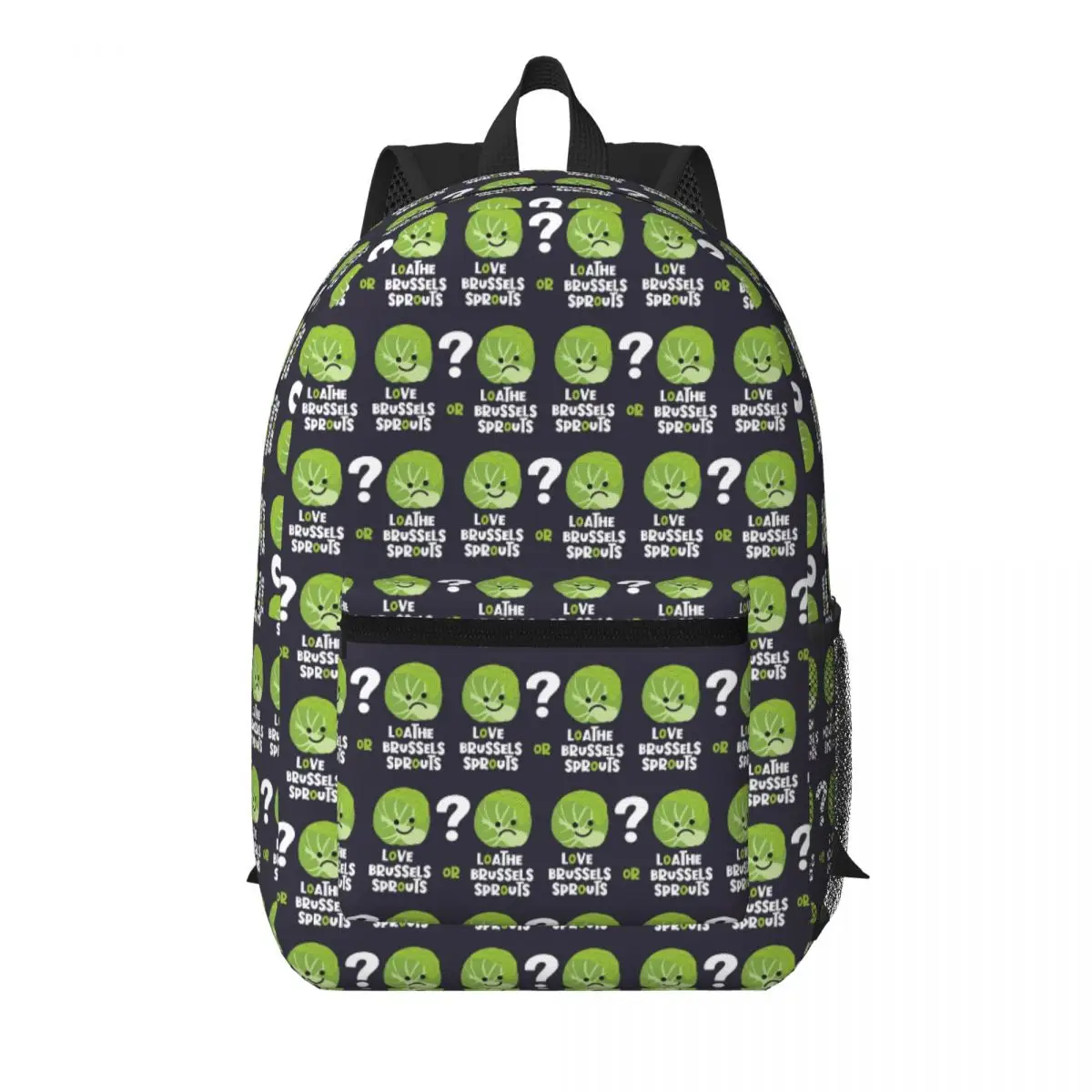 Love Or Loathe Brussels Sprouts Student Backpack School Bag Hiking Travel Daypack for Men Women Bookbag Shoulder Bags
Love Or Loathe Brussels Sprouts Student Backpack School Bag Hiking Travel Daypack for Men Women Bookbag Shoulder Bags