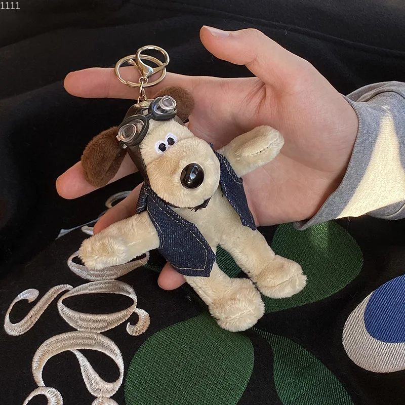 Trendy and Cool Denim Vest Pilot's Little Dog Doll Bag Pendant Cute Plush Dog Repair Keychain Decoration Couple Bag Accessories
Trendy and Cool Denim Vest Pilot's Little Dog Doll Bag Pendant Cute Plush Dog Repair Keychain Decoration Couple Bag Accessories