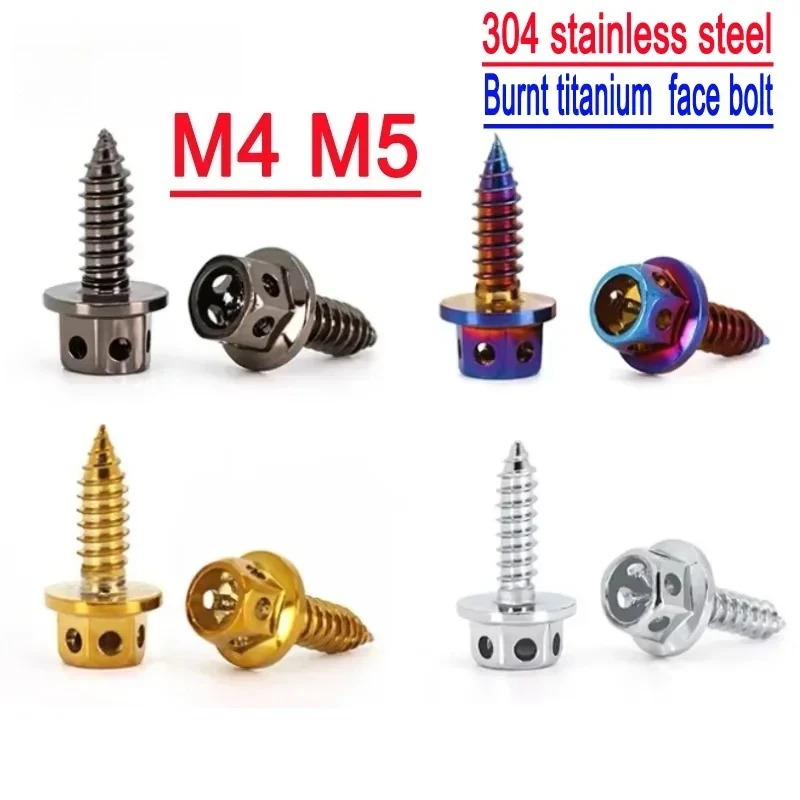 M4 M5 304stainless steel screws burnt titanium face bolt flange head screw self-tapping nail hole head self-attack thread
M4 M5 304stainless steel screws burnt titanium face bolt flange head screw self-tapping nail hole head self-attack thread