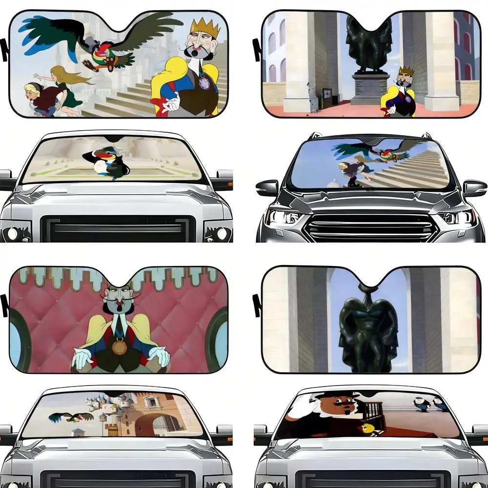 Movie TKATM Sun Visor Car Windshield Sunshade Foldable Automotive Protection Sun Block Cover
Movie TKATM Sun Visor Car Windshield Sunshade Foldable Automotive Protection Sun Block Cover