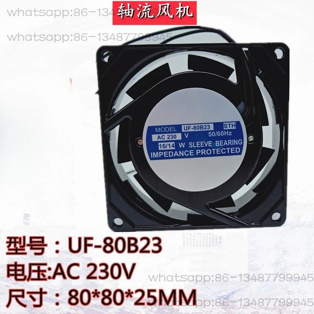 FULLTECH UF-80B23 AC230V 8025, шарикоподшипник, охлаждающий шкаф, вентилятор
FULLTECH UF-80B23 AC230V 8025, шарикоподшипник, охлаждающий шкаф, вентилятор