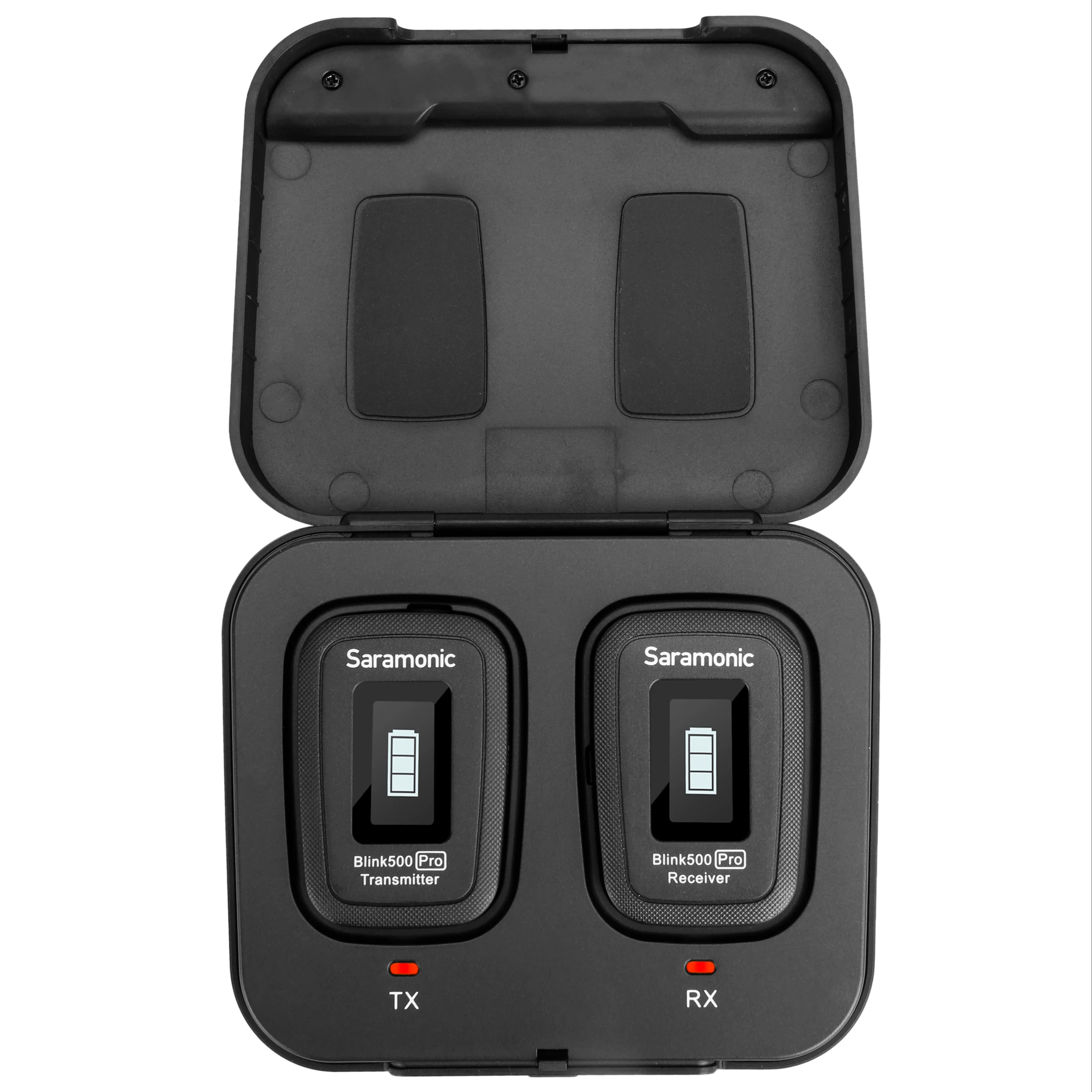 Blink500 Pro B1 2.4 GHz Wireless Clip-On Microphone System with Lavalier & Dual-Channel Receiver for Cameras, Mobilephones etc
Blink500 Pro B1 2.4 GHz Wireless Clip-On Microphone System with Lavalier & Dual-Channel Receiver for Cameras, Mobilephones etc