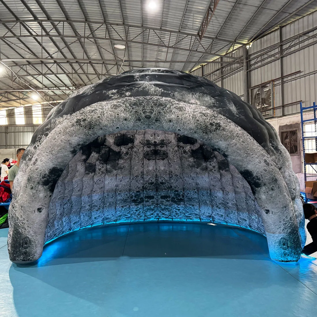Portable LED Inflatable Moon Igloo Dome Tent Inflatable Marquee Canopy Shelter with Moon Printing Blower for Exhibition Camping
Portable LED Inflatable Moon Igloo Dome Tent Inflatable Marquee Canopy Shelter with Moon Printing Blower for Exhibition Camping