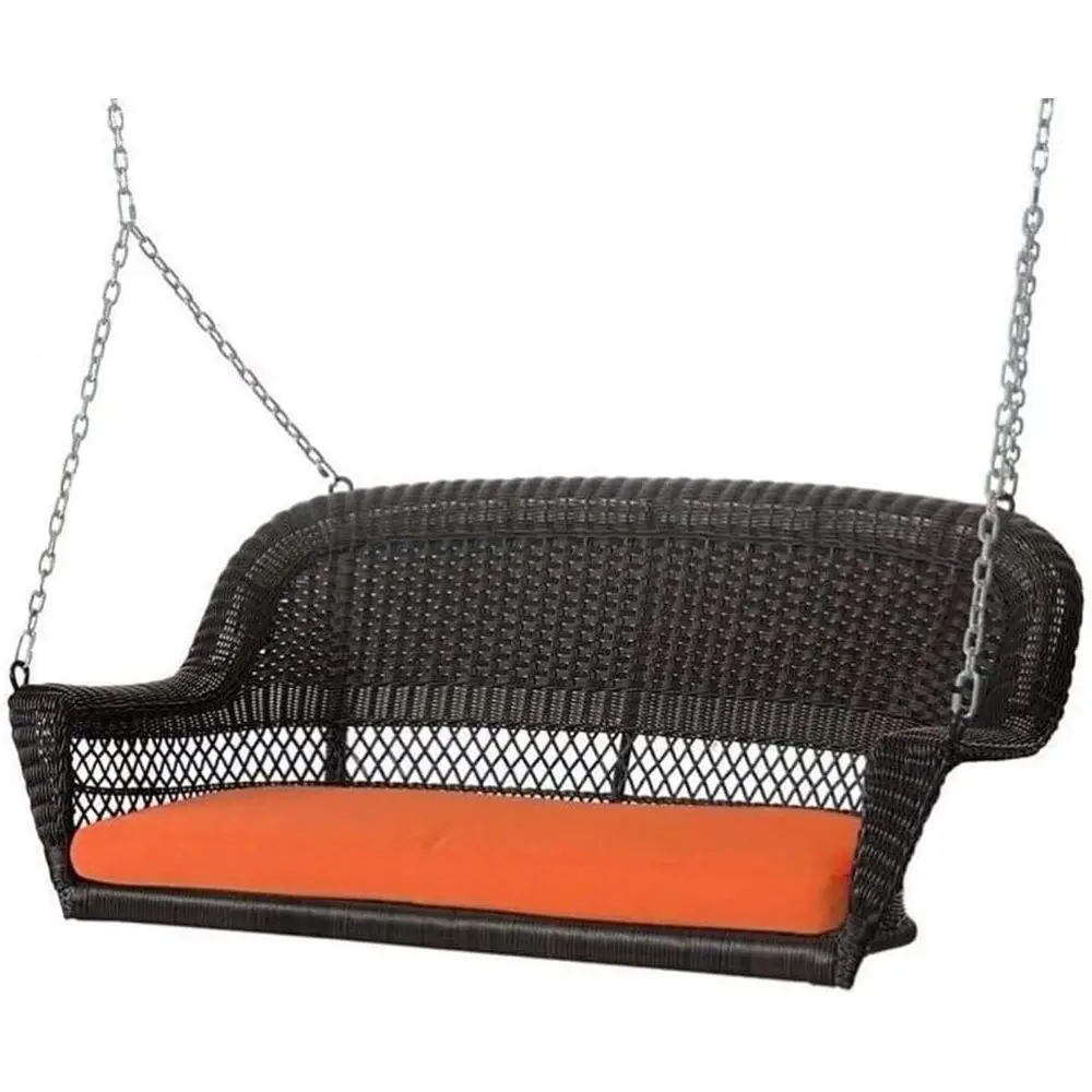 Cushioned Steel Patio Swing - Outdoor Porch Swing Seat
Cushioned Steel Patio Swing - Outdoor Porch Swing Seat
