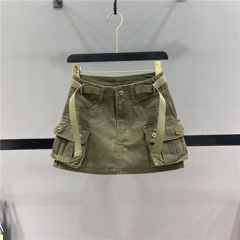 2026 Spring/Summer New Korean Style Fashionable Casual Cowboy Half Skirt A-line Short Skirt
2026 Spring/Summer New Korean Style Fashionable Casual Cowboy Half Skirt A-line Short Skirt