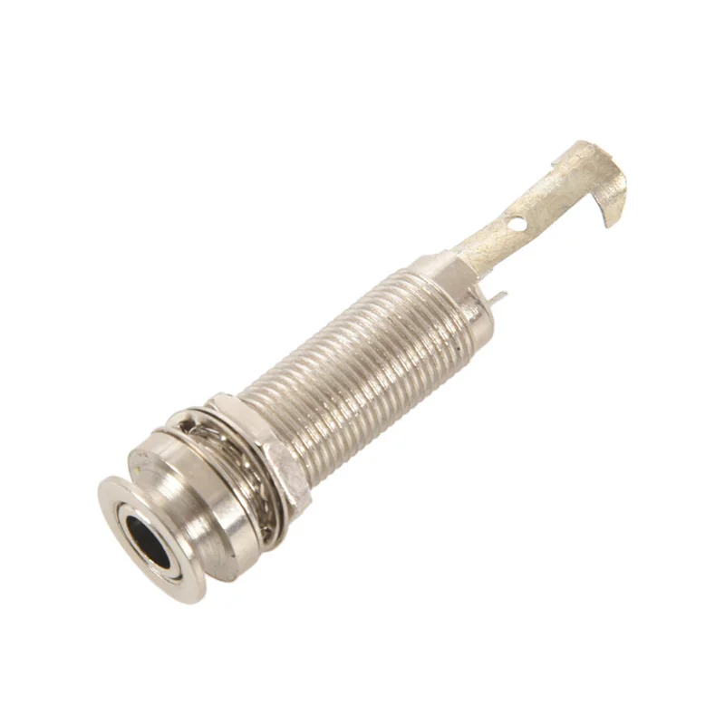 Dropship-5X Cylinder Clip End Pin Mono Panel Output Jack Socket For Electric Guitar Bass 6.35Mm
Dropship-5X Cylinder Clip End Pin Mono Panel Output Jack Socket For Electric Guitar Bass 6.35Mm