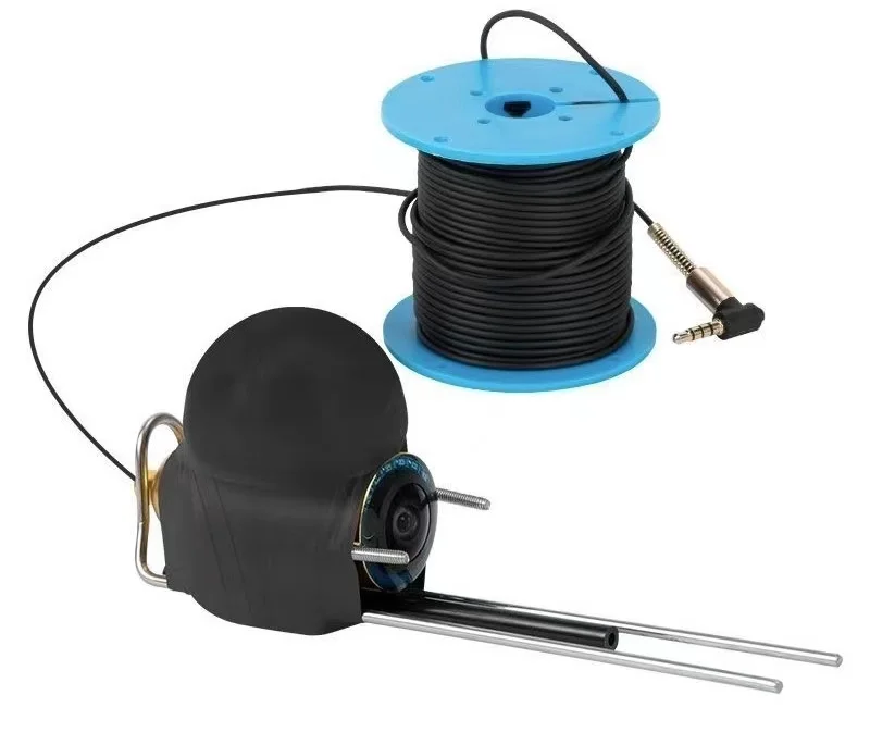 Visual fish finder line underwater camera 14mm gold plated bent head + 1.8 four-core tinned copper wire tension 100kg
Visual fish finder line underwater camera 14mm gold plated bent head + 1.8 four-core tinned copper wire tension 100kg