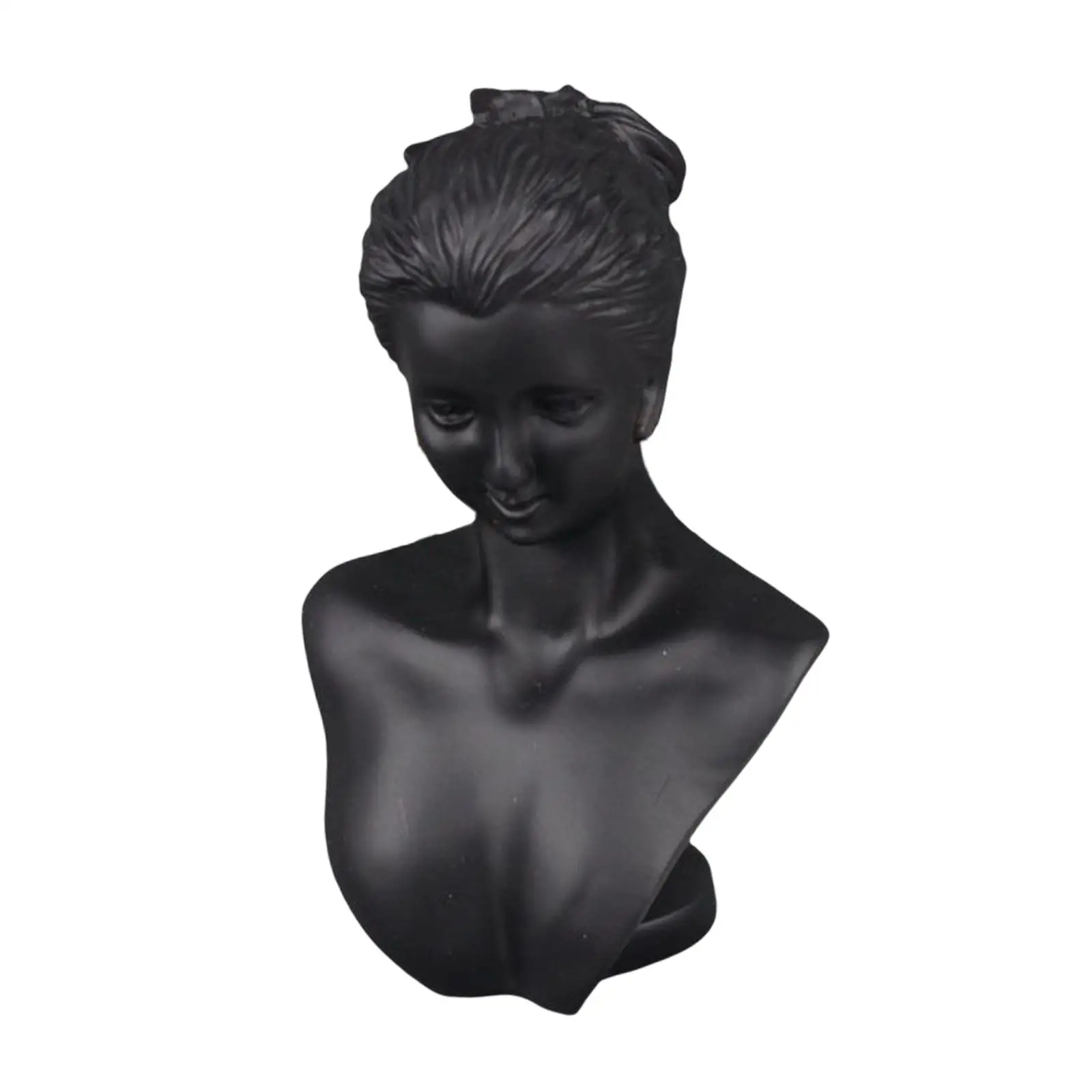 Resin Holder Necklace Jewelry Display Bust Model Bust Decor Ornament Organizer Mannequin Stand for home Bedroom Chain Tabletop
Resin Holder Necklace Jewelry Display Bust Model Bust Decor Ornament Organizer Mannequin Stand for home Bedroom Chain Tabletop
