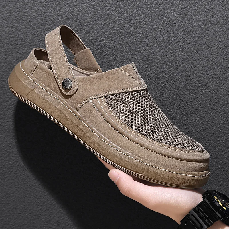 Summer Men Sandals Genuine Leather Mens Casual Shoes Outdoor Men Leather Sandals for Men Beach Shoes Roman mens Shoes
Summer Men Sandals Genuine Leather Mens Casual Shoes Outdoor Men Leather Sandals for Men Beach Shoes Roman mens Shoes