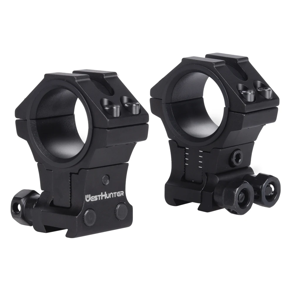 WESTHUNTER Dovetail Scope Mounts Profile Raise Adjustable Optics Precision 11mm Rails 30mm/25.4mm Tube Hunting Scope Rings
WESTHUNTER Dovetail Scope Mounts Profile Raise Adjustable Optics Precision 11mm Rails 30mm/25.4mm Tube Hunting Scope Rings