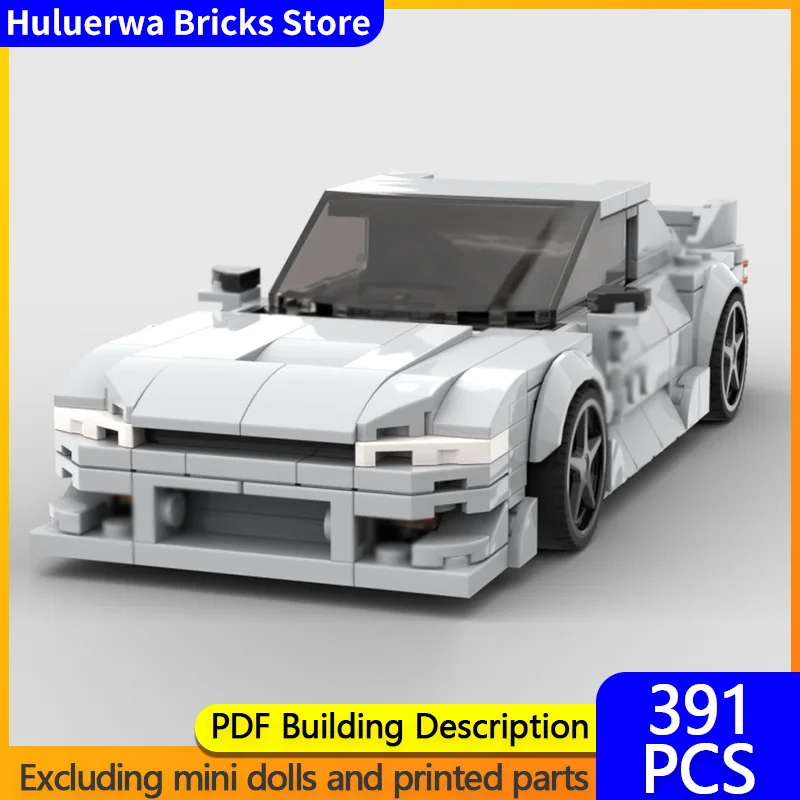 Speed Hypercar Model MOC Building Bricks S14 High-Performance Sports Car Modular Technology Gifts Holiday Assemble Children Toys
Speed Hypercar Model MOC Building Bricks S14 High-Performance Sports Car Modular Technology Gifts Holiday Assemble Children Toys