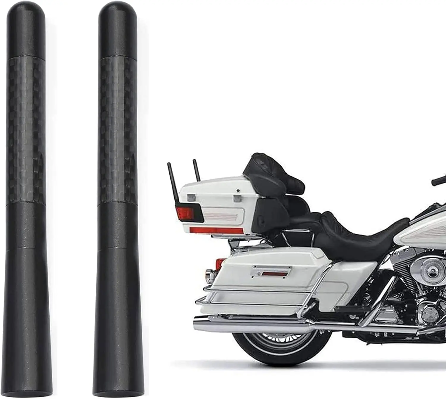 Motorcycle Antenna Mast Motorcycle Radio Antenna Replacement 1989-2025 Touring Electra Glide Road Glide Tour Ultra Classic
Motorcycle Antenna Mast Motorcycle Radio Antenna Replacement 1989-2025 Touring Electra Glide Road Glide Tour Ultra Classic