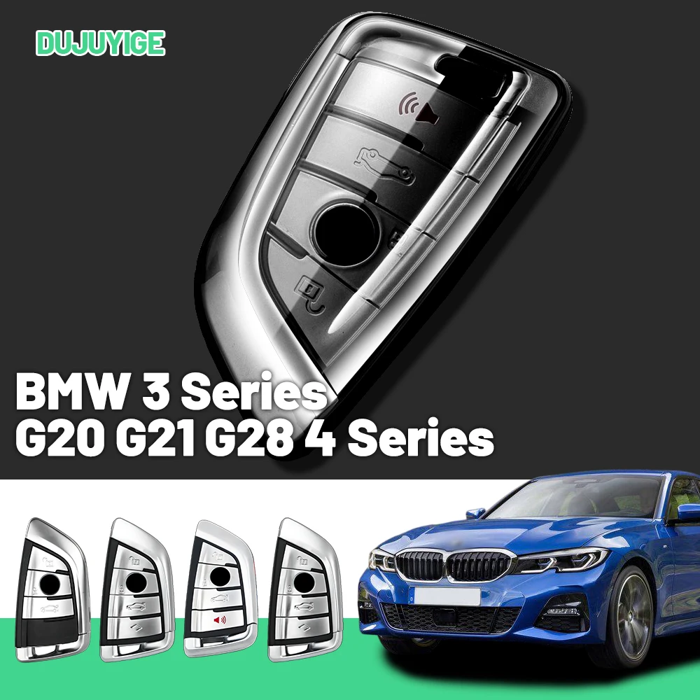 Clear TPU Car Key Case For BMW 3 Series G20 G21 G28 4 Series G22 G23 G26 Key Fob Cover Protector Shell Auto Accessories
Clear TPU Car Key Case For BMW 3 Series G20 G21 G28 4 Series G22 G23 G26 Key Fob Cover Protector Shell Auto Accessories