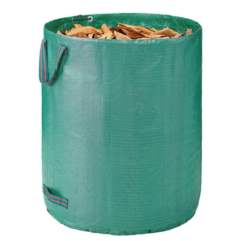 3-Pack 72 Gallon Reusable Yard Waste Bag, Large Lawn Garden Bags, Heavy Duty Collapsible Garden Leaf Trash Container, Stand-Up Grass Clipping Bin, with Reinforcement Ring and Handles, 26.4x30 in
3-Pack 72 Gallon Reusable Yard Waste Bag, Large Lawn Garden Bags, Heavy Duty Collapsible Garden Leaf Trash Container, Stand-Up Grass Clipping Bin, with Reinforcement Ring and Handles, 26.4x30 in