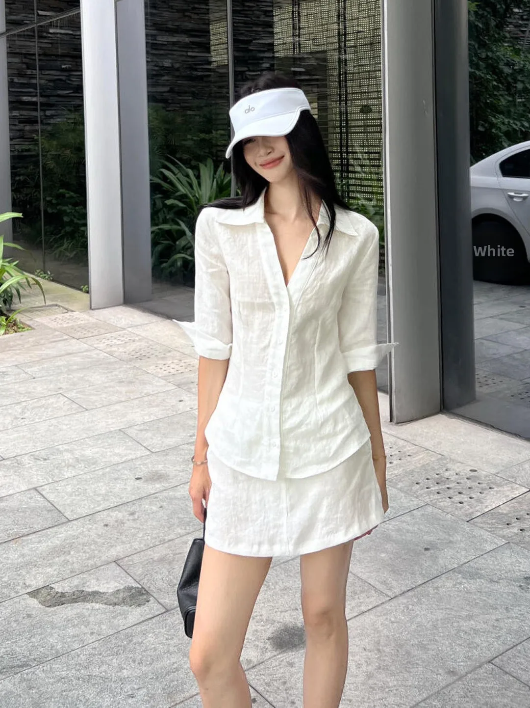 Fashionable White Long Sleeve Shirt Top Women's Summer 2026 Slimming Versatile High Waist Skirt Set Commute Style Casual Wear
Fashionable White Long Sleeve Shirt Top Women's Summer 2026 Slimming Versatile High Waist Skirt Set Commute Style Casual Wear