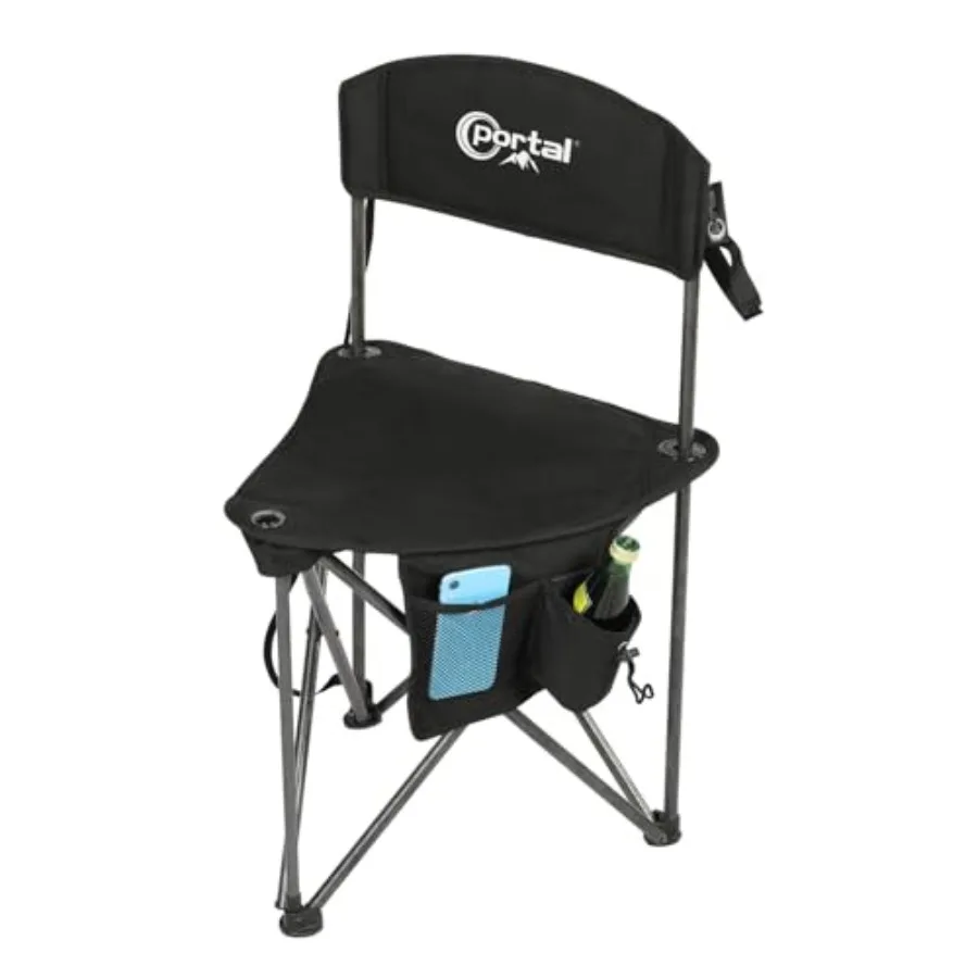 Extra Large Quick Folding Tripod Stool with Backrest Fishing Camping Chair with Carry Strap
Extra Large Quick Folding Tripod Stool with Backrest Fishing Camping Chair with Carry Strap