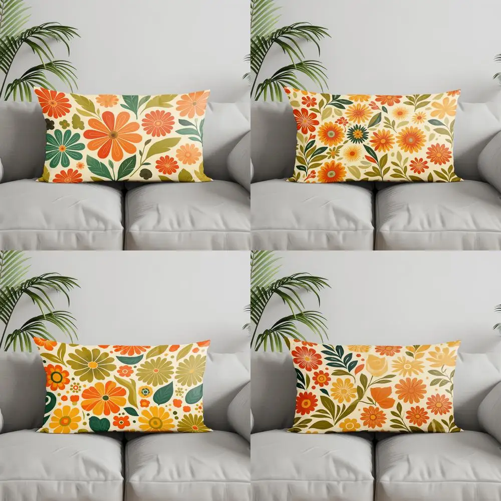 Домашний декор, яркий цветочный прямоугольный чехол для подушки, подходящий для дивана, спальни, автомобиля, наволочка, прямоугольная подушка для спины
Домашний декор, яркий цветочный прямоугольный чехол для подушки, подходящий для дивана, спальни, автомобиля, наволочка, прямоугольная подушка для спины