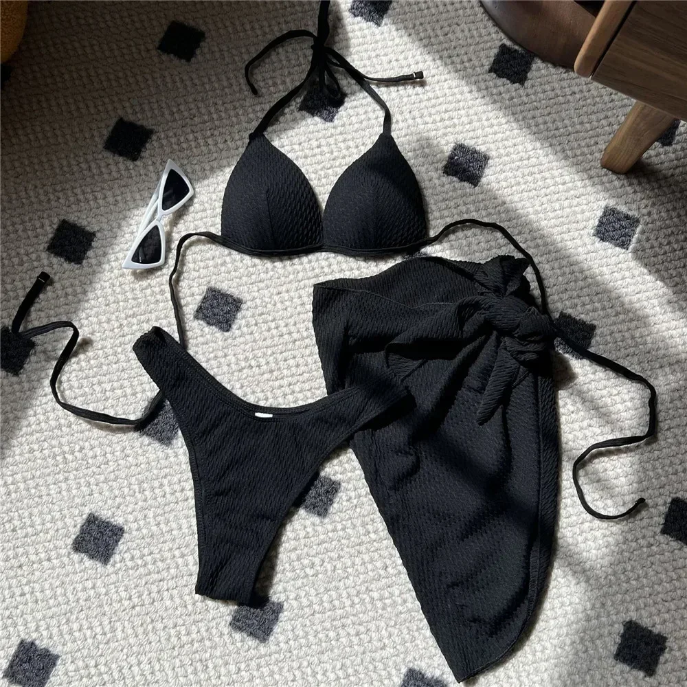 yellow Push Up Bikini Set 3 Piece Swimwear Cover Up String Halter Sexy Swimsuit Women Beach Swimming Wear Bikinis 2024 Mujer
yellow Push Up Bikini Set 3 Piece Swimwear Cover Up String Halter Sexy Swimsuit Women Beach Swimming Wear Bikinis 2024 Mujer