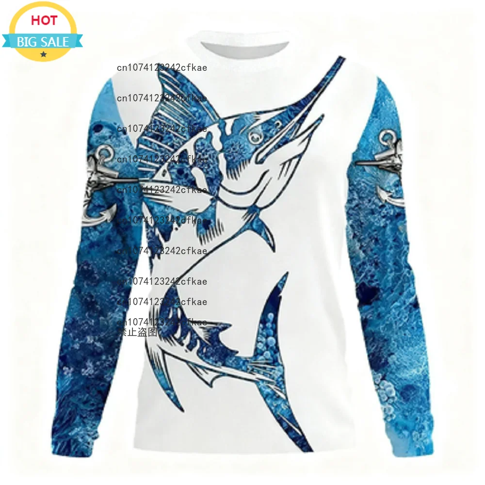 Men's Breathable And Quick-Drying Fishing Shirt Fishing Fitness Outdoor Sports Sweat-Absorbing Sunscreen Long-Sleeved Tops
Men's Breathable And Quick-Drying Fishing Shirt Fishing Fitness Outdoor Sports Sweat-Absorbing Sunscreen Long-Sleeved Tops
