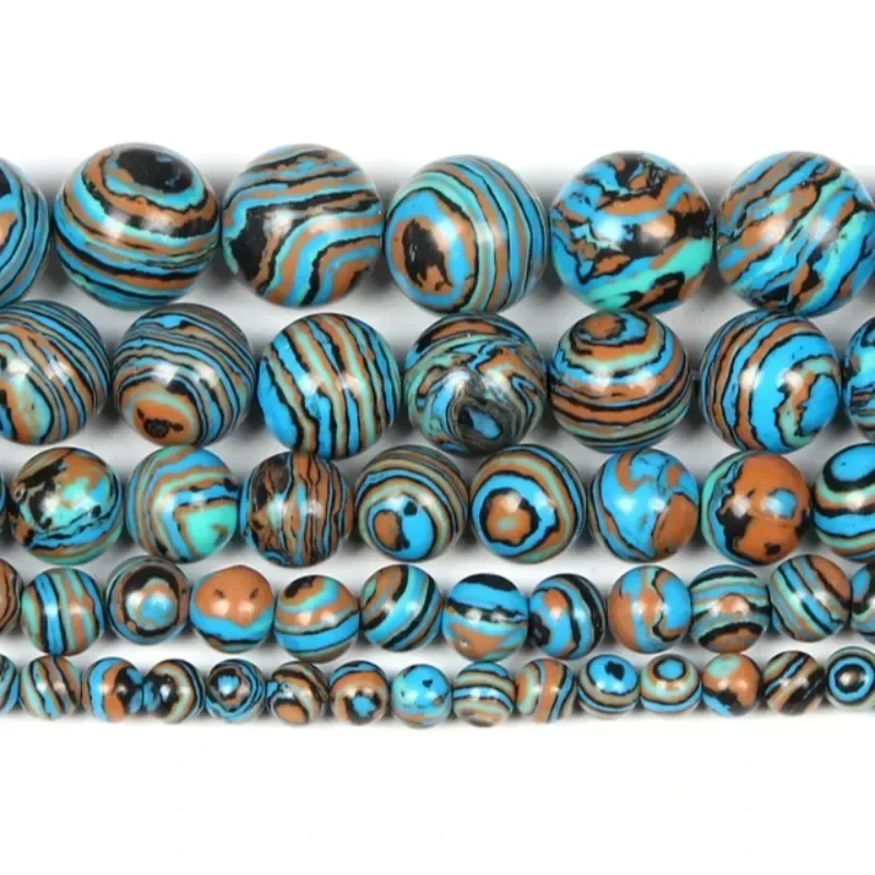 15inch Fashion Natural Stone Blue Malachite Charm Loose Bead DIY Round Beads Jewelry Accessories
15inch Fashion Natural Stone Blue Malachite Charm Loose Bead DIY Round Beads Jewelry Accessories