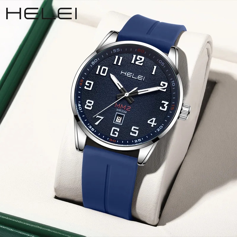 HELEI brand gradual change watch men's fashion waterproof calendar magnetic buckle tape quartz watch live broadcast explosion
HELEI brand gradual change watch men's fashion waterproof calendar magnetic buckle tape quartz watch live broadcast explosion