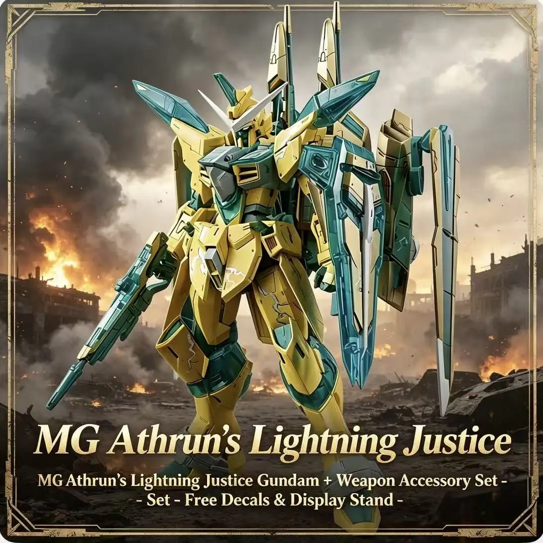 X09B MG Brand New In Stock Lightning Justice Aslan Cross‑Colored Domestic Assembly Model Kit, Unassembled Action Figure
X09B MG Brand New In Stock Lightning Justice Aslan Cross‑Colored Domestic Assembly Model Kit, Unassembled Action Figure