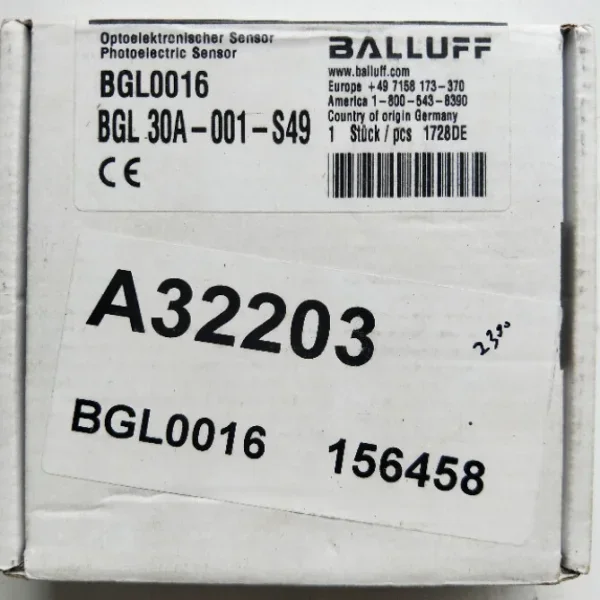 2026 1pc Bgl 30a-001-s49 Slot Proximity Sensor Fast Brand New Original Spot Plc
2026 1pc Bgl 30a-001-s49 Slot Proximity Sensor Fast Brand New Original Spot Plc