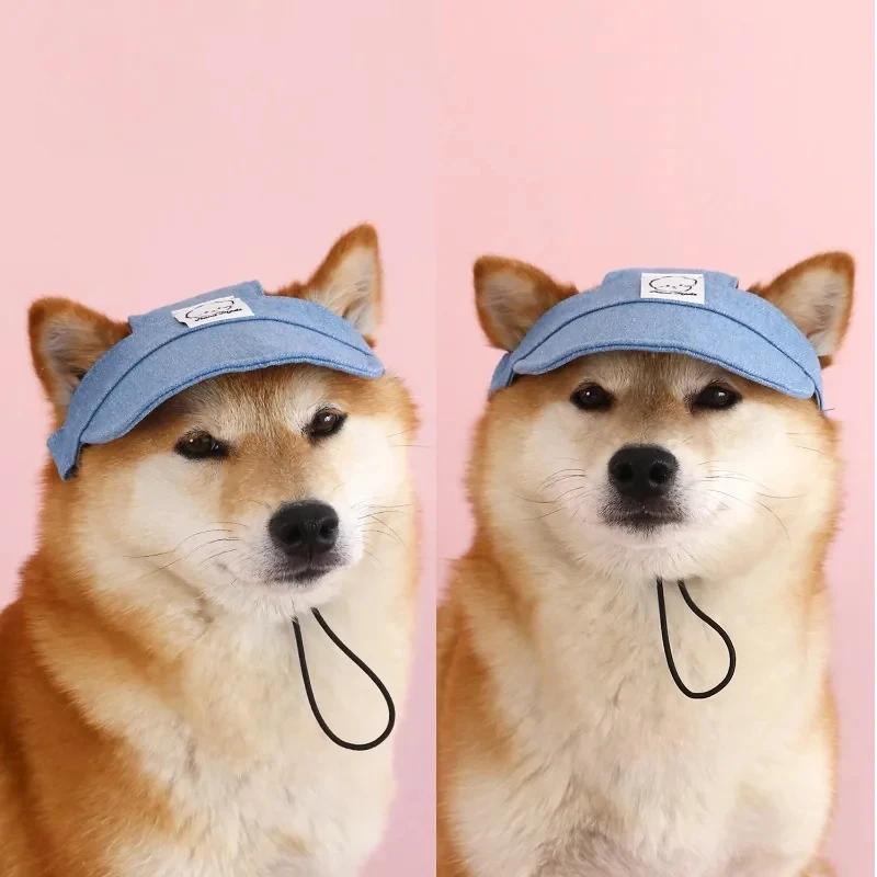 Dog Denim Sun Protection Hat with Ear Holes Adjustable Pet Baseball Cap for Small Medium Dogs
Dog Denim Sun Protection Hat with Ear Holes Adjustable Pet Baseball Cap for Small Medium Dogs