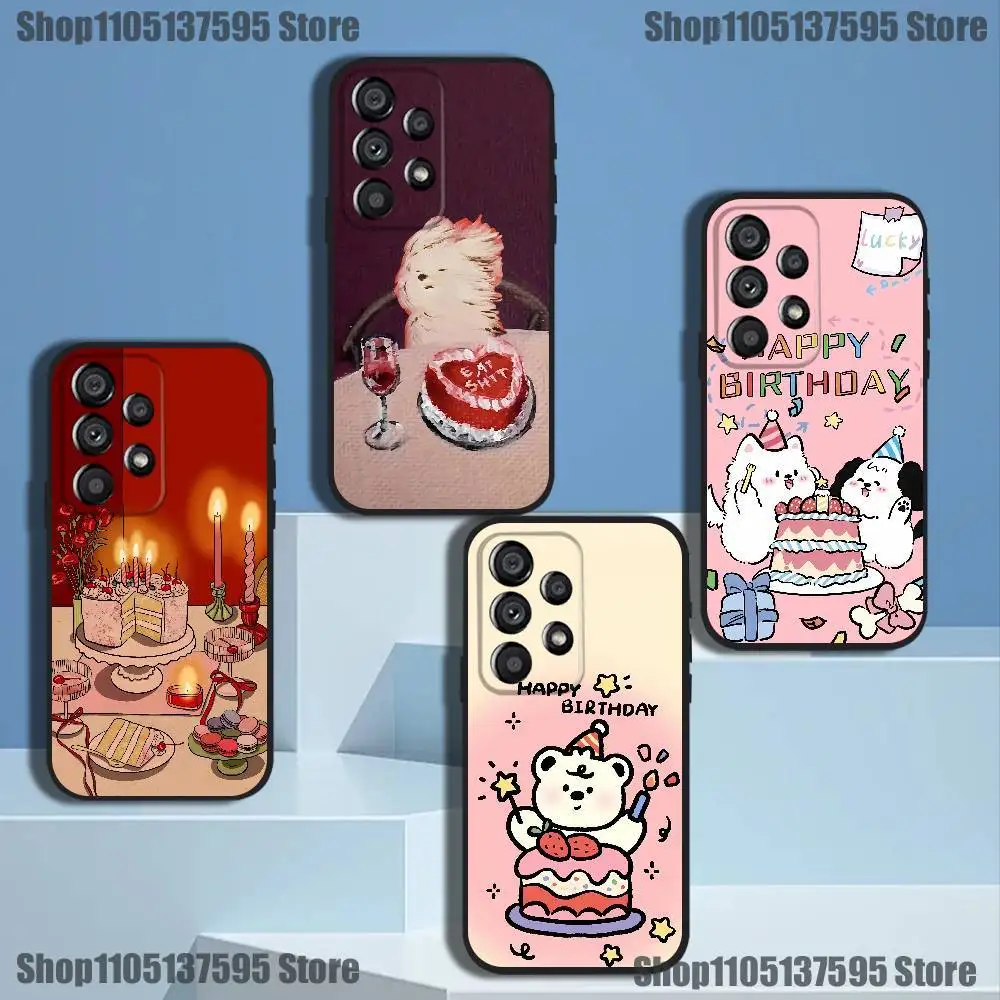 Happy Birthday Phone Case For Samsung Galaxy A73,31,32,72,41,53,52,71,22,5G,Note,J7,8,9 Soft Black Cover
Happy Birthday Phone Case For Samsung Galaxy A73,31,32,72,41,53,52,71,22,5G,Note,J7,8,9 Soft Black Cover
