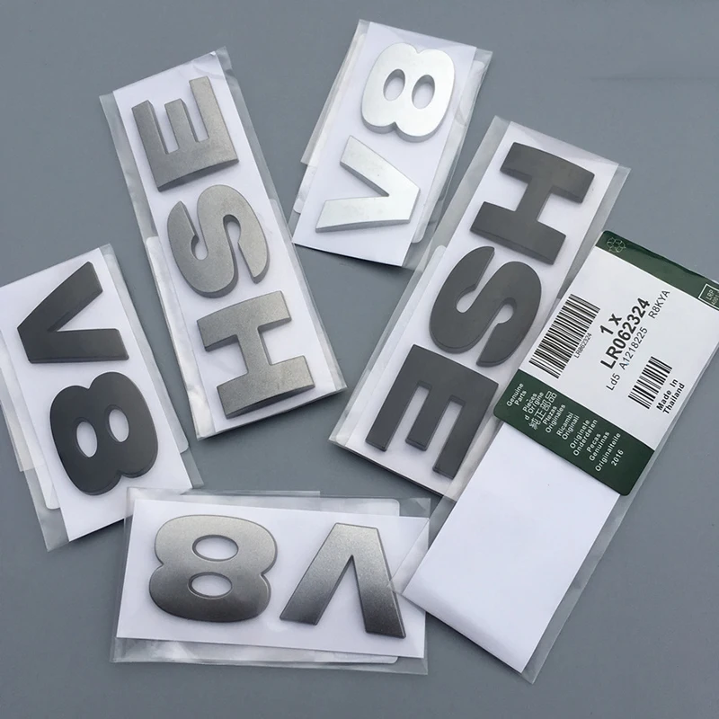 ABS 3D Letters Emblem V8 HSE Badge For Land Rover Discovery 3 4 Freelander 2 Car Styling Tail Trunk Sticker
ABS 3D Letters Emblem V8 HSE Badge For Land Rover Discovery 3 4 Freelander 2 Car Styling Tail Trunk Sticker