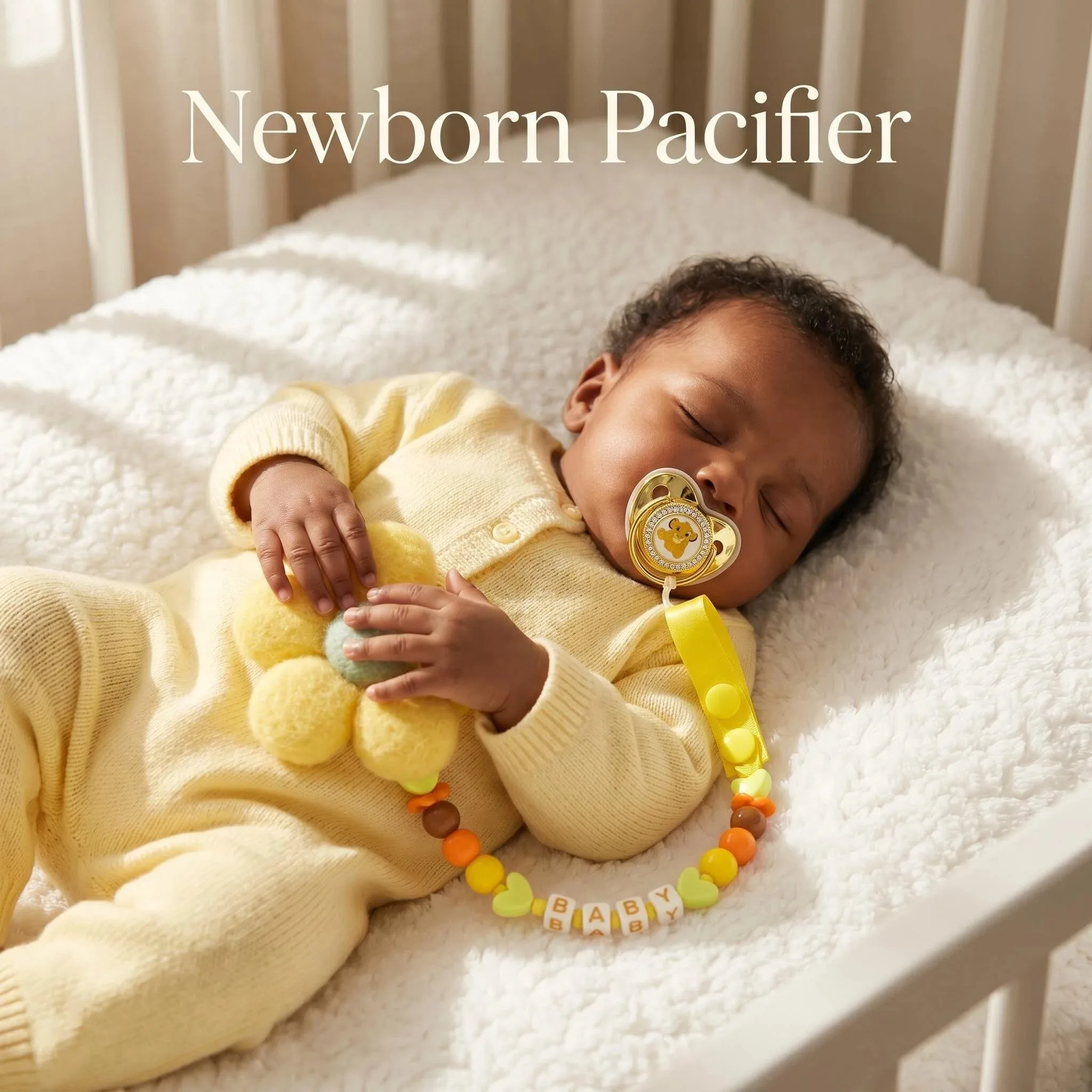 Real Touch Nipple Dummy Built-in Dustproof Cover Include Anti-Lost Chain Clip | Adorable Baby Shower Gift 0-18 Months
Real Touch Nipple Dummy Built-in Dustproof Cover Include Anti-Lost Chain Clip | Adorable Baby Shower Gift 0-18 Months