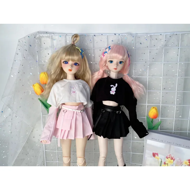 Новый 60 см костюм принцессы для куклы 1/3 Bjd плиссированная юбка костюм нарядные аксессуары для девочек
Новый 60 см костюм принцессы для куклы 1/3 Bjd плиссированная юбка костюм нарядные аксессуары для девочек