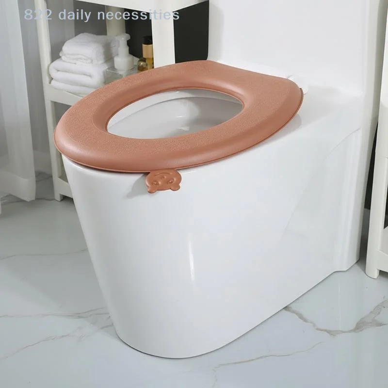convenientWaterproof Toilet Seat Cover EVA Material Thick Warm Pad Universal Fit Four Seasons Bathroom Soft Cushion
convenientWaterproof Toilet Seat Cover EVA Material Thick Warm Pad Universal Fit Four Seasons Bathroom Soft Cushion
