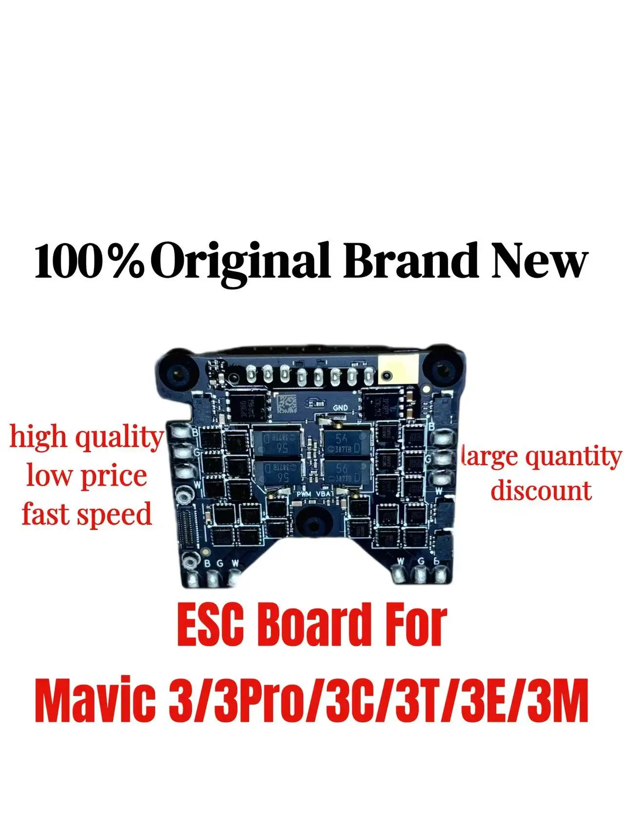 100%Orginal Brand New ESC Board For dji Mavic 3/3Pro/3C/3T/3E/3M ESC Module Mavic Series Accessory Repair Parts Replacement
100%Orginal Brand New ESC Board For dji Mavic 3/3Pro/3C/3T/3E/3M ESC Module Mavic Series Accessory Repair Parts Replacement