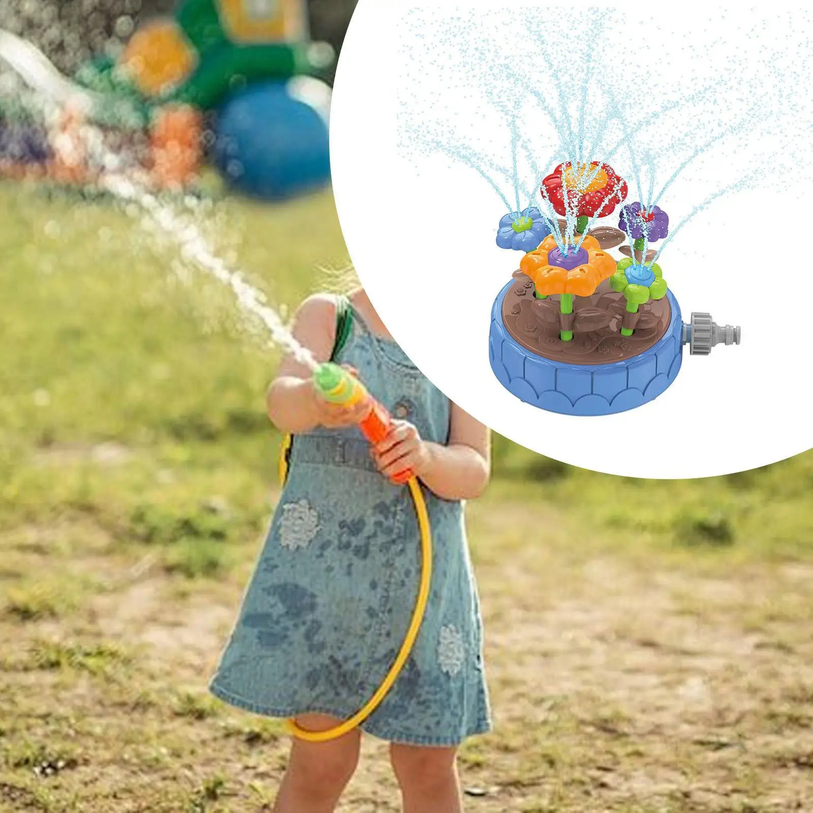 Разбрызгиватель воды, летняя уличная игрушка-разбрызгиватель для 3-летнего праздничного подарка
Разбрызгиватель воды, летняя уличная игрушка-разбрызгиватель для 3-летнего праздничного подарка