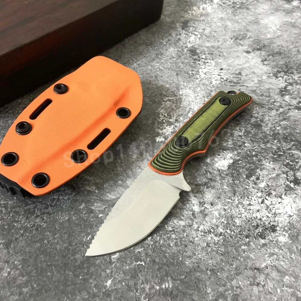 BM 15017 Маленький прямой нож с лезвием 8Cr13Mo и двухцветной ручкой G10, идеально подходящий для пикников на открытом воздухе и ножа для резки барбекю
BM 15017 Маленький прямой нож с лезвием 8Cr13Mo и двухцветной ручкой G10, идеально подходящий для пикников на открытом воздухе и ножа для резки барбекю