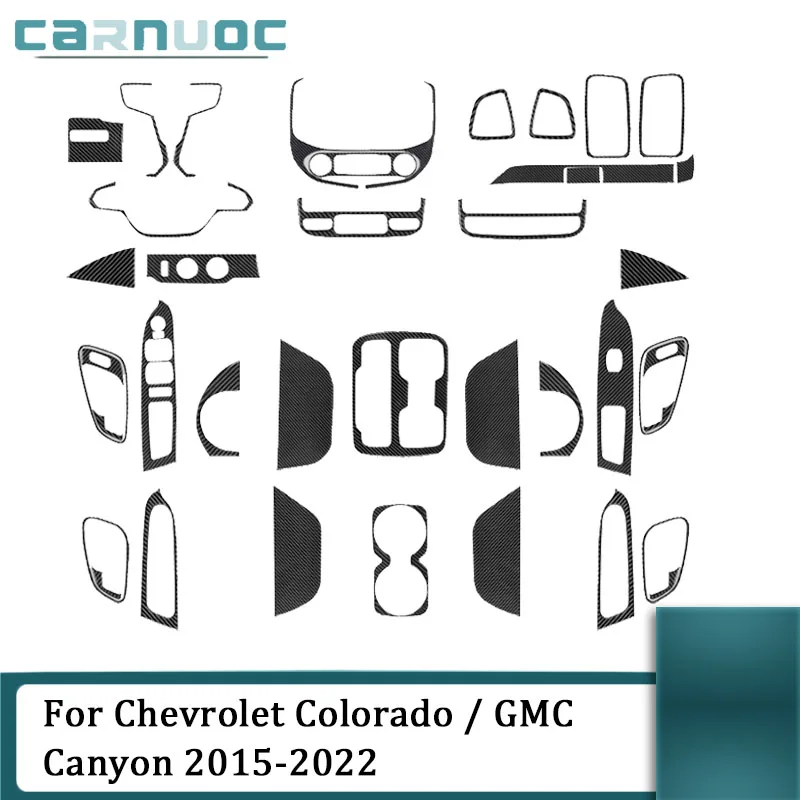 Car Interior Decorative Accessories For Chevrolet Colorado / GMC Canyon 2015-2022 Carbon Fiber Black Various Parts Stickers
Car Interior Decorative Accessories For Chevrolet Colorado / GMC Canyon 2015-2022 Carbon Fiber Black Various Parts Stickers