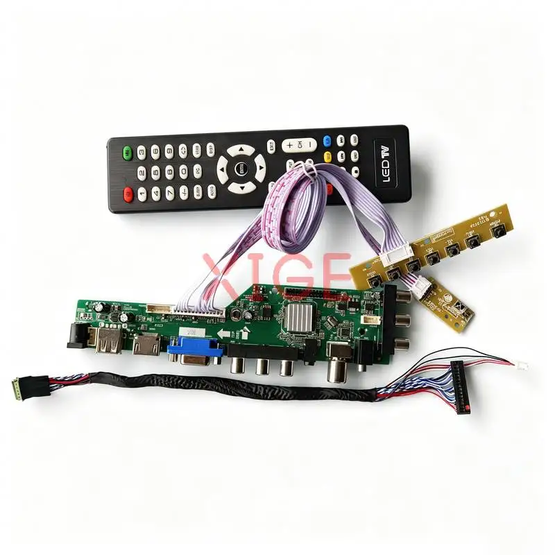 Drive Board Fit BT140GW02 BT140GW01 BT140GW03 BT140GW04 1366*768 1366x768 Laptop Screen HDMI/VGA/AV/USB/DVB 40-Pin LVDS Kit DIY
Drive Board Fit BT140GW02 BT140GW01 BT140GW03 BT140GW04 1366*768 1366x768 Laptop Screen HDMI/VGA/AV/USB/DVB 40-Pin LVDS Kit DIY