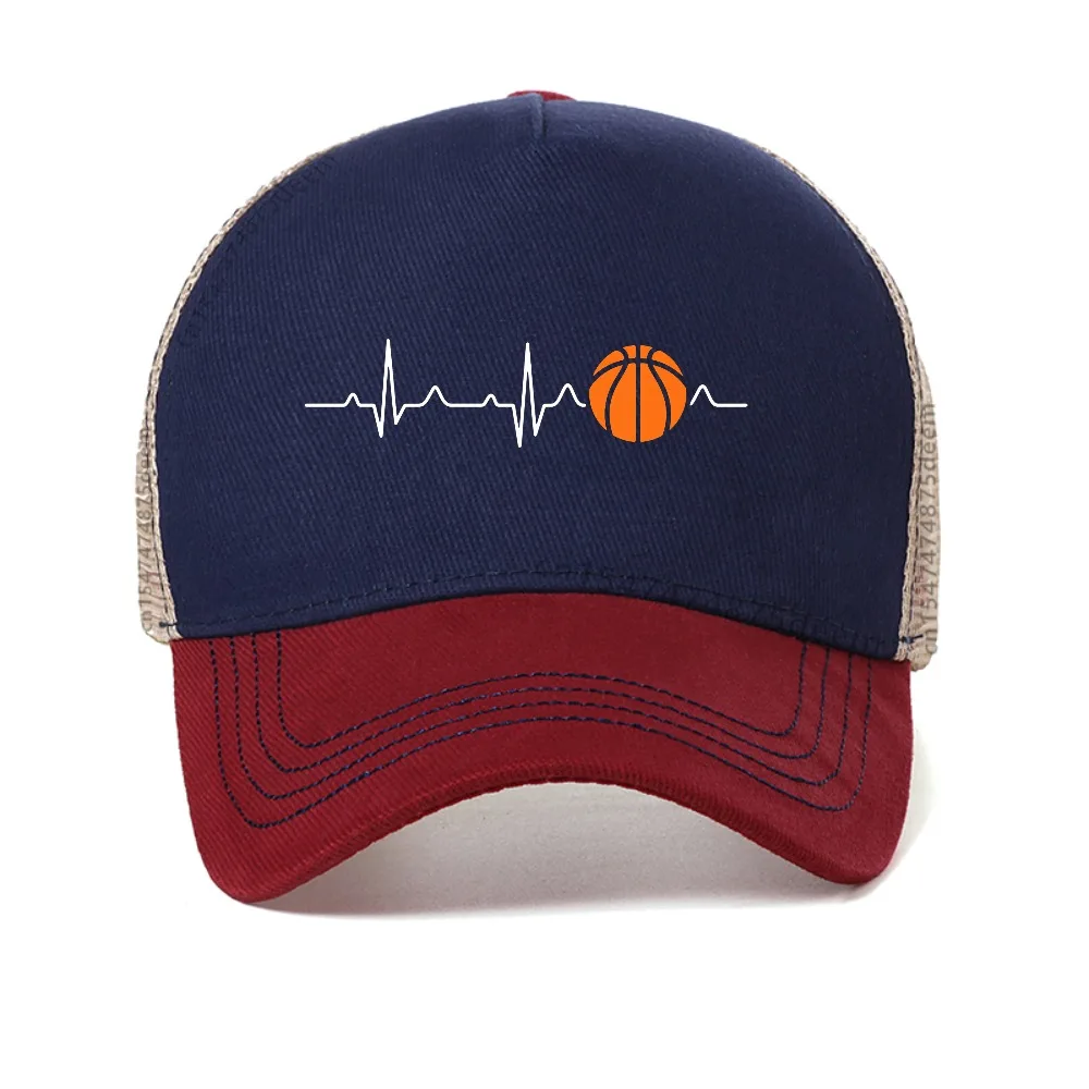 Basketball Heartbeat Orange Basketball baseball cap outdoor casual adjustable mesh trucker hat sun breathable Snapback Hats
Basketball Heartbeat Orange Basketball baseball cap outdoor casual adjustable mesh trucker hat sun breathable Snapback Hats