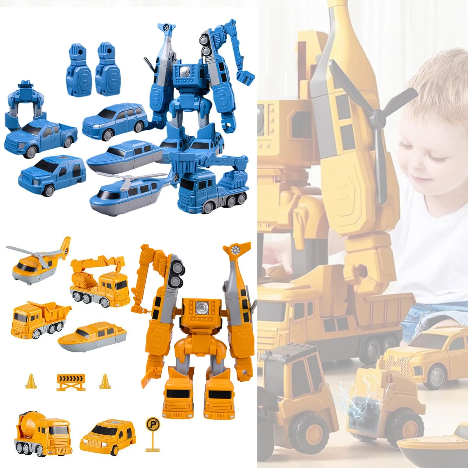 26pcs Modular Transforming Toy Set Magnetic Deformation Engineering Car Truck Construction Vehicles For Boys Kids Family Games
26pcs Modular Transforming Toy Set Magnetic Deformation Engineering Car Truck Construction Vehicles For Boys Kids Family Games