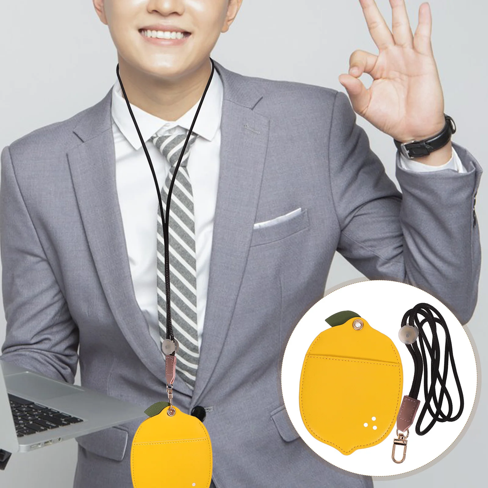 Lemon Id Badge Holder Pu Card Sleeve Name Tag Protector For Work School Office Lanyard Card Holder
Lemon Id Badge Holder Pu Card Sleeve Name Tag Protector For Work School Office Lanyard Card Holder