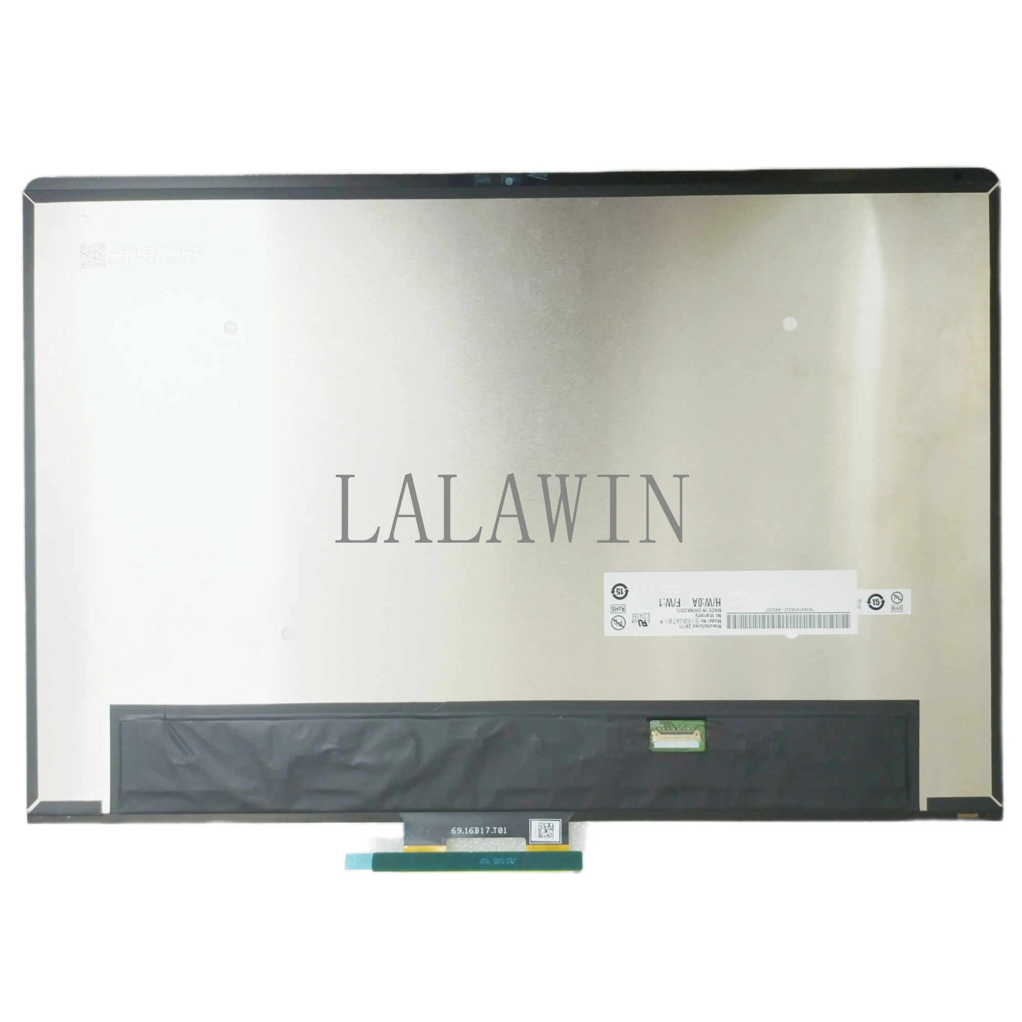 B160UAT01.H 16.0 inch Laptop LCD LED Touch Screen Digitizer Glass Assembly Replacement
B160UAT01.H 16.0 inch Laptop LCD LED Touch Screen Digitizer Glass Assembly Replacement
